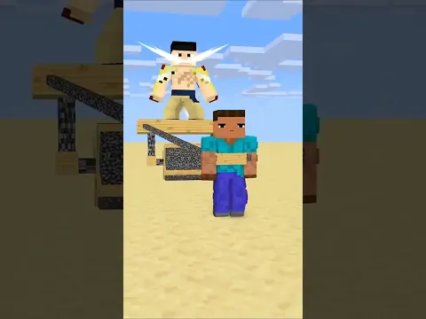 Help Herobrine To Push The Bedrock #shorts #minecraft #minecraftshorts | @anutalk5710