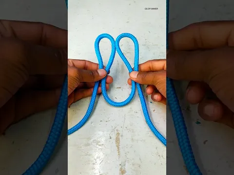 Alpine Butterfly Knot Made Easy! #shorts