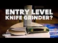 Making a knife with a 1 X 30 belt sander