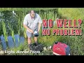 Pond Water Irrigation