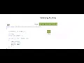 Reverse an array without using new array in C Interview Questions Sukhraj