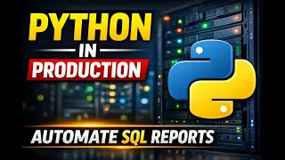 Python Database Automation for Production Support Real SQL Reporting Script