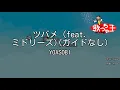 【ガイドなし】ツバメ (feat. ミドリーズ) / YOASOBI【カラオケ】