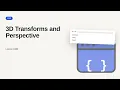 CSS Series 3D Transforms and Perspective
