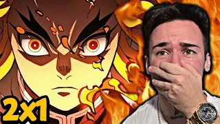 why did i do this demon slayer season 2 episode 1 reaction 