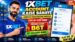 1xbet account kaise banaye | Complete Registration Process | Step-by-Step Guide