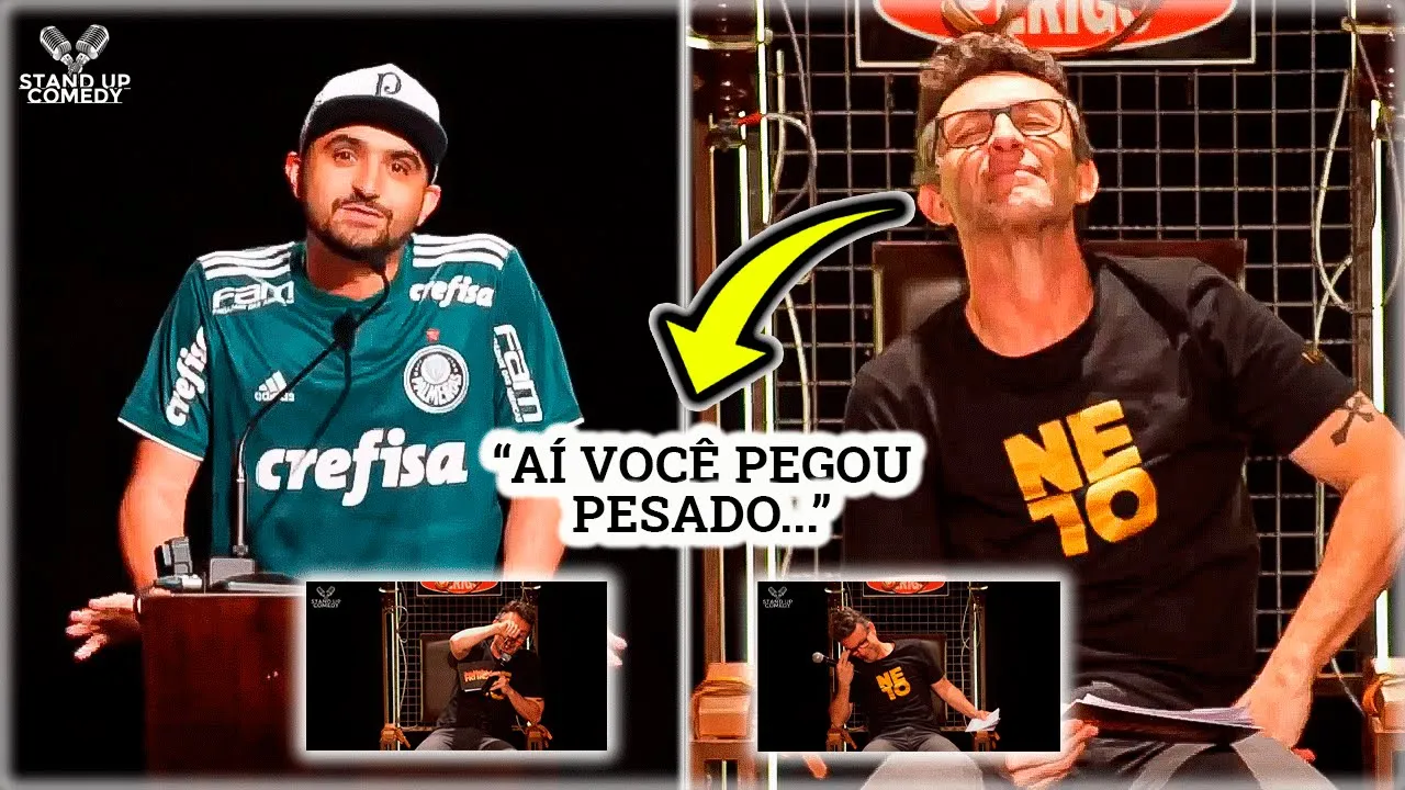 O DIA QUE THIAGO VENTURA FEZ O NETO CHORAR - FRITADA | STAND UP COMEDY