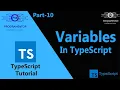 10 Variables in TypeScript Variable Syntax TypeScript Tutorial Learn TypeScript
