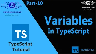10 Variables in TypeScript Variable Syntax TypeScript Tutorial Learn TypeScript