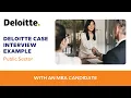 Deloitte Public Sector Case Interview Example