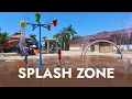 Splash Zone Water slides Splash Pad Pool in Rosemead with Kids