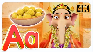 Ganpati Bappa Morya, गणपति बप्पा मोरया, Hindi Rhymes for Toddlers and Kids Song