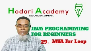 Java Programming for Beginners - 29 Java for Loop
