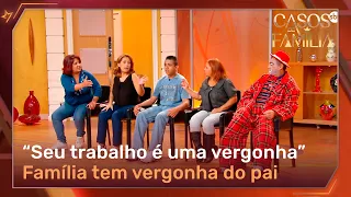 "Seu trabalho é uma vergonha para a nossa família" | Casos de Família 22/05/2009