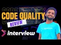 CODE QUALITY REVIEW PEOPLE GET REJECTED HERE