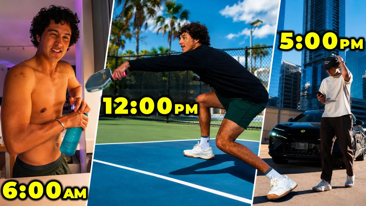 A Day in the Life of Pro Pickleball Player Jack Munro