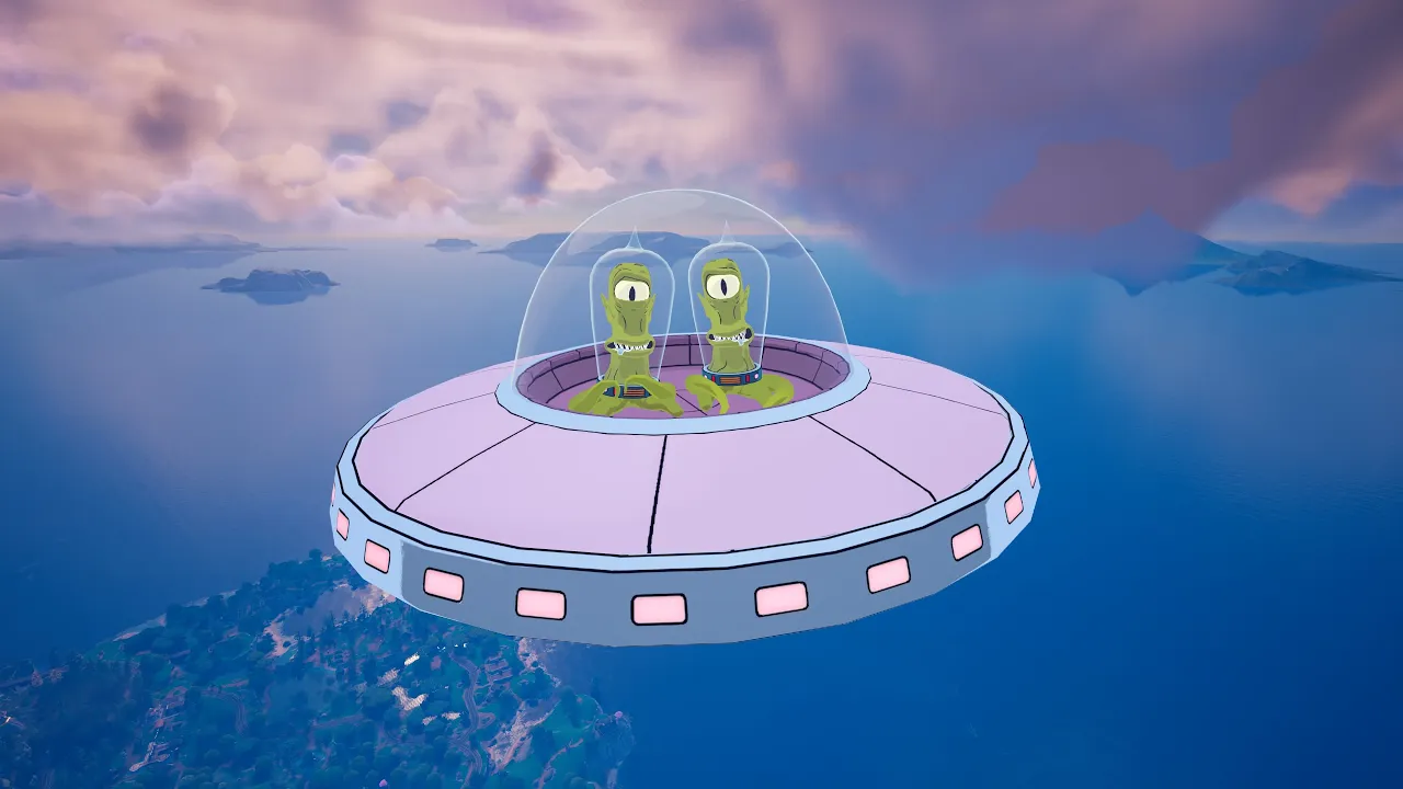 [RARE] How To Get The Simpsons UFO Mini-Event Now in Fortnite! (Secret Event)