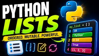 Python Lists in 2 Minutes Lists Introduction in Python Easy