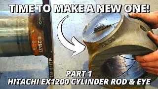 Making a BIG Hydraulic Cylinder Rod \u0026 Eye | Part 1