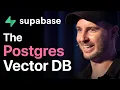 Supabase Vector The Postgres Vector database Paul Copplestone