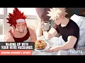 Waking Up With Your Hero Husbands Kirishima Bakugou x Listener