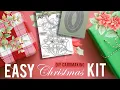 Make your own Christmas Cardmaking Kit Card Sketches Color Schemes and Batch Card Making Ideas