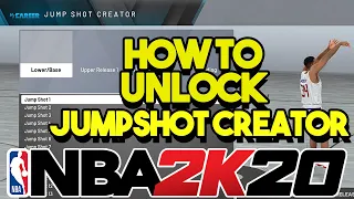 HOW TO UNLOCK JUMPSHOT CREATOR IN NBA 2K24