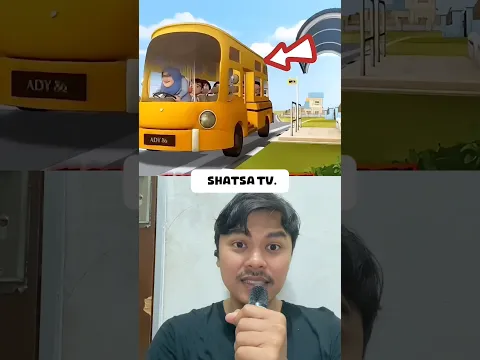 Mobil upin ipin de lilit ular raksasa #shorts