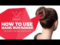How to Put Your Hair in a Bun FAST EASY -