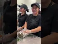Chipotle burrito order