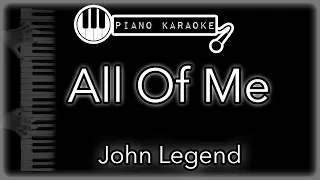 Download All Of Me - John Legend - Piano Karaoke Instrumental MP3