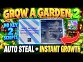NO KEY 2 NEW GROW A GARDEN 2 Scripts Roblox AUTO FARM AUTO STEAL INSTANT GROWTH