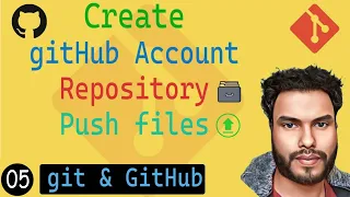 Create GitHub Account Repository and Push Files