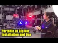 Marslite Portable DJ Set Gig Bar Installation and Operation