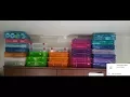 Reorganizing With COSTCO Project Boxes by Creative Options Iris scrapbook cases