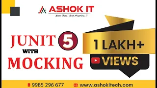 JUnit 5 with Mocking Workshop Online Training Ashok IT