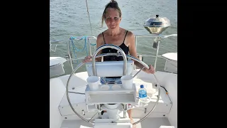 Sailboat audio system and lights on the Catalina 42 Ep 3