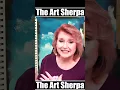 How to paint Clouds EASY painting Trick Use this surprise tool for great fluffy clouds
