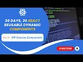Create a Dynamic Off-Canvas Component in React A Step-by-Step Guide
