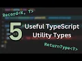 You probably don t know these 5 TypeScript utility types