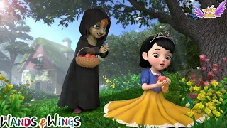 The Princess and the Seven Dwarfs | Snow White + Rapunzel | Kids Songs | Wands And Wings