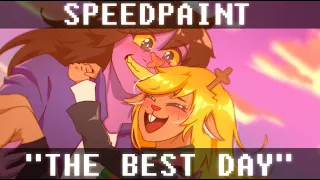 The Best Day | deltarune Chapter 5 Speedpaint