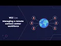 Managing a remote contact center workforce VCC Live