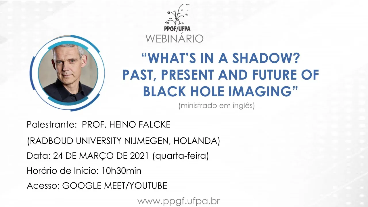 Prof. Heino Falcke - What’s in a shadow? Past, Present and Future of Black Hole Imaging