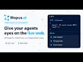 Blopus ai Web Search API for LLMs Agents