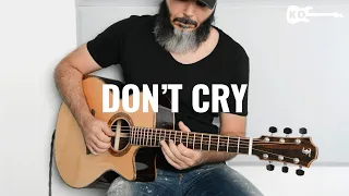 guns n roses dont cry acoustic guitar cover by kfir ochaion furch guitars