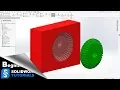 SolidWorks How to Subtract a Part from Another Solid bodies subtraction