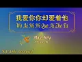 我爱你你却爱着他 【卡拉OK (男)】《KTV KARAOKE》 - Wo Ai Ni Ni Que Ai Zhe Ta (Male)