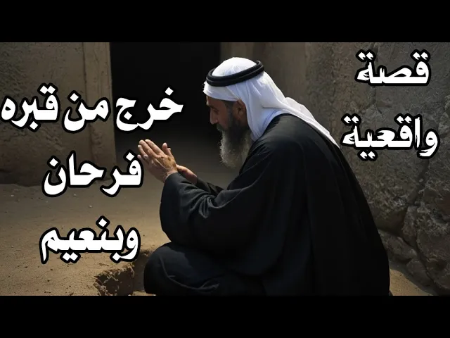 ⁣قصة واقعية - رجل خرج من قبره فرحان وبنعيم بسبب ابنه ولكن ماذا فعل ابنه
