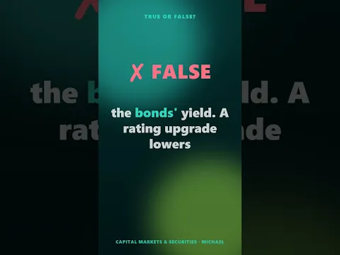 True or False? Corp Bonds Quiz 🧠 #shorts